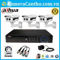 Bộ 3 Camera Thân Lớn Dahua HD 1.0MP