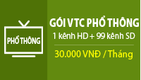 Danh Sách Kênh Gói VTC Phổ Thông